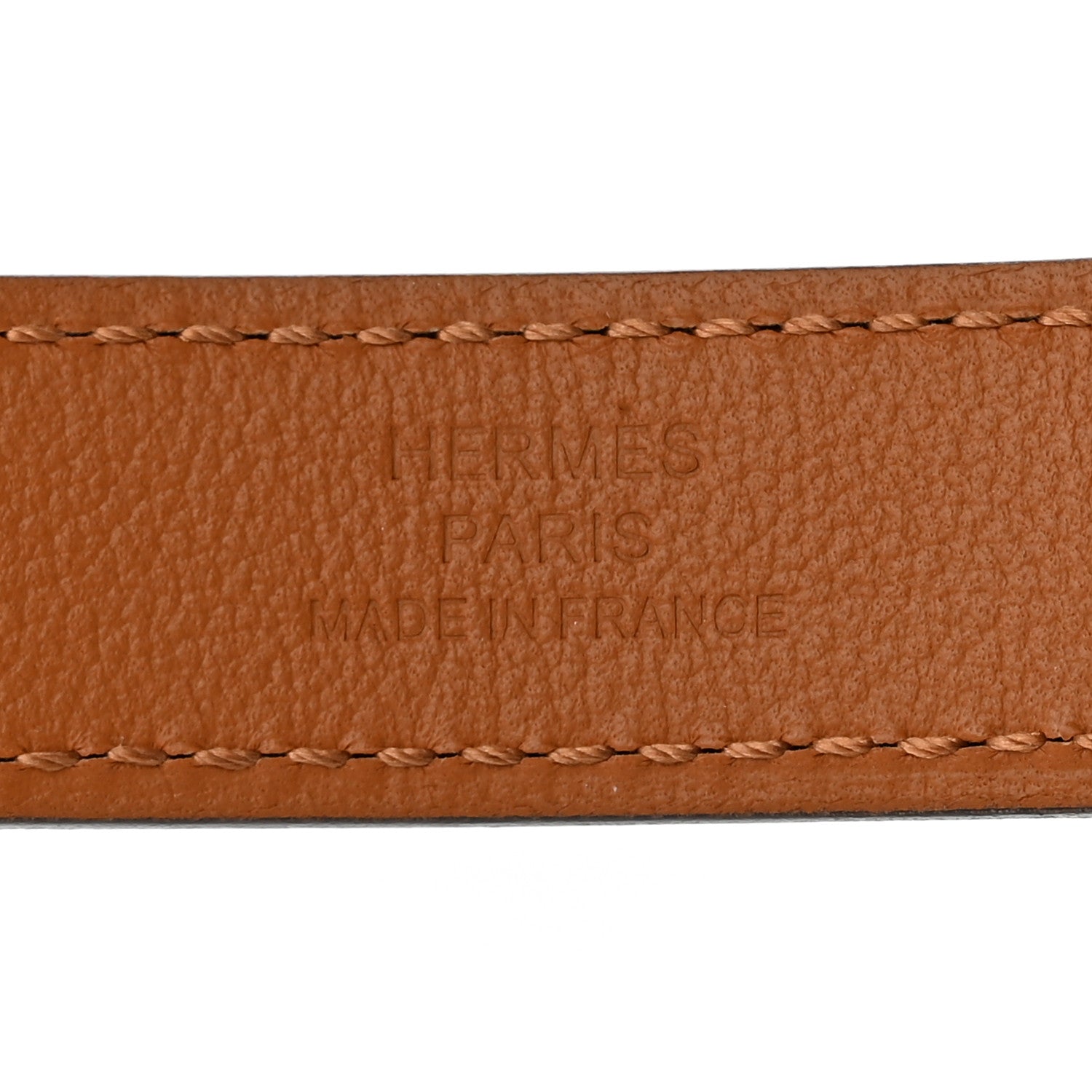 Hermes Epsom Kelly Belt White 3 of 4