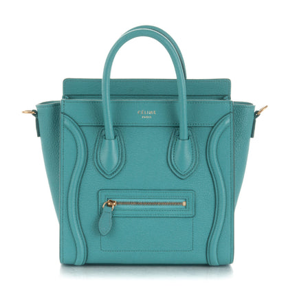 Celine Goatskin Nano Luggage Antarctic 1 of 9