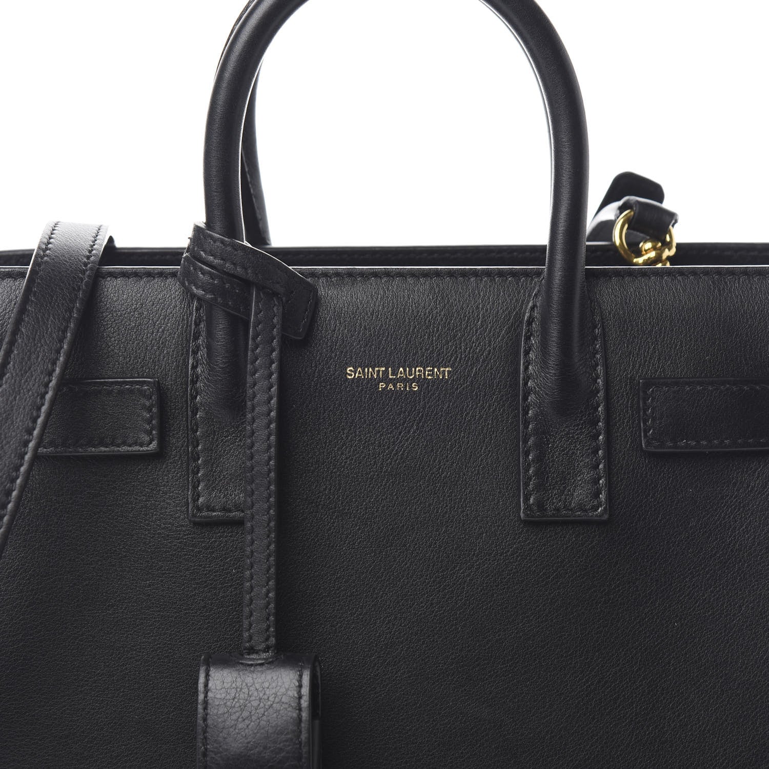 Saint Laurent Calfskin Nano Sac de Jour Black 9 of 9