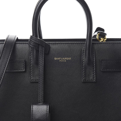 Saint Laurent Calfskin Nano Sac de Jour Black 9 of 9
