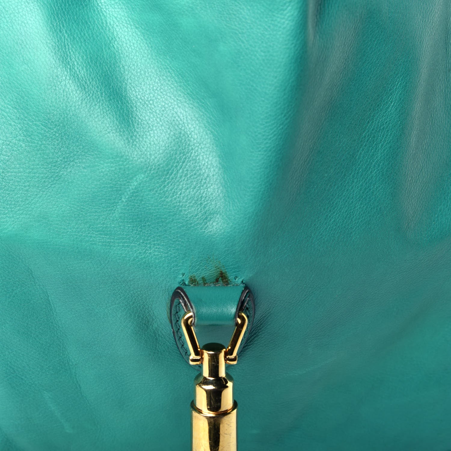 Gucci Calfskin Large New Jackie Hobo Green 11 of 11