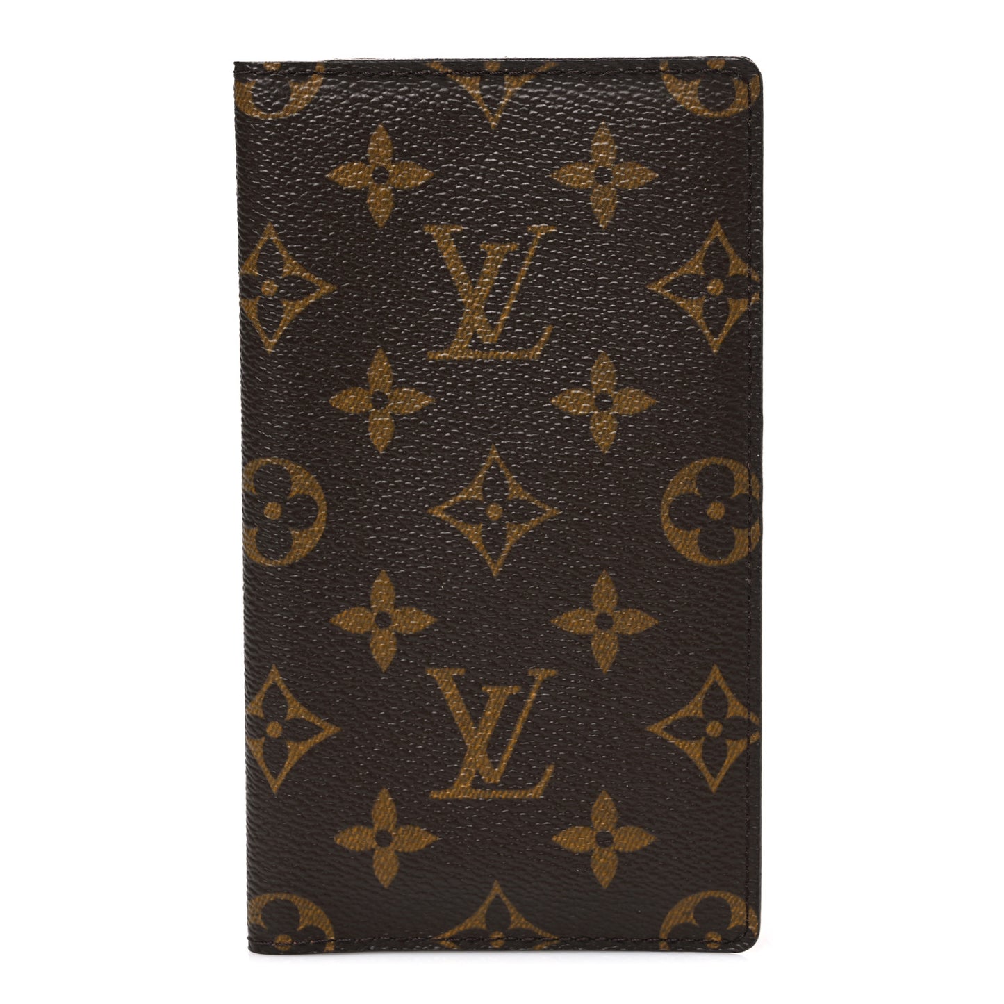 Monogram Checkbook Holder Case Wallet