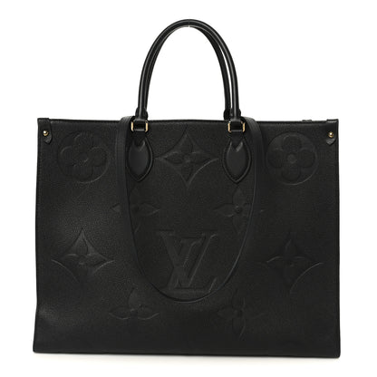 Louis Vuitton Empreinte Monogram Giant Onthego GM Black 1 of 9
