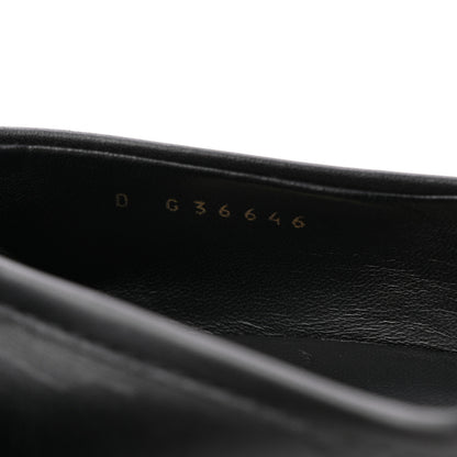 Chanel Lambskin Quilted CC Turnlock Loafers 36.5 Black 8 of 11