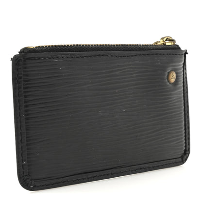 Louis Vuitton Epi Key Pouch Black 3 of 8