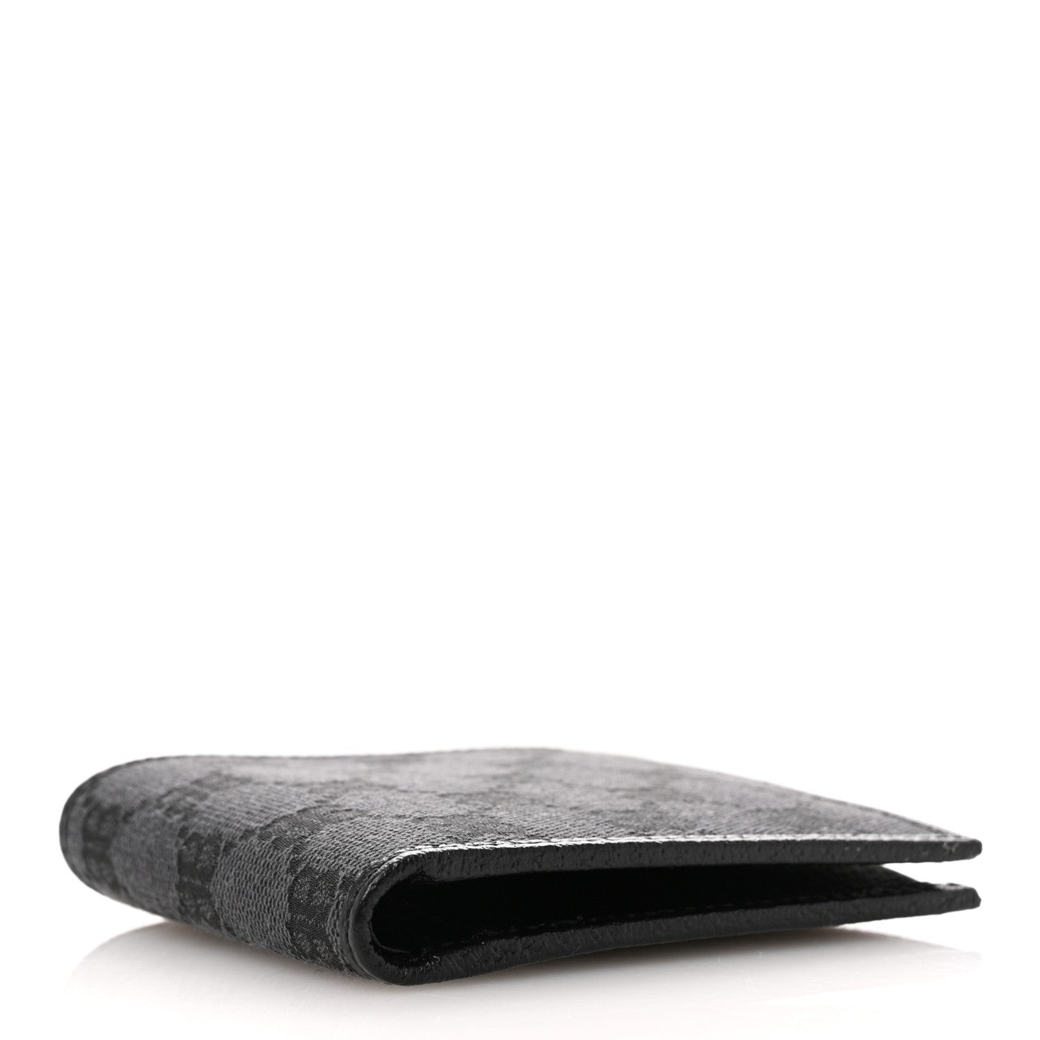 Gucci X BALENCIAGA Canvas BB Monogram Bi-Fold Wallet Black 4 of 9