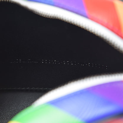 Balenciaga Smooth Calfskin Rainbow Logo XS Ville Camera Bag Multicolor 9 of 10