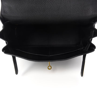 Hermes Togo Kelly Retourne 28 Black 5 of 10