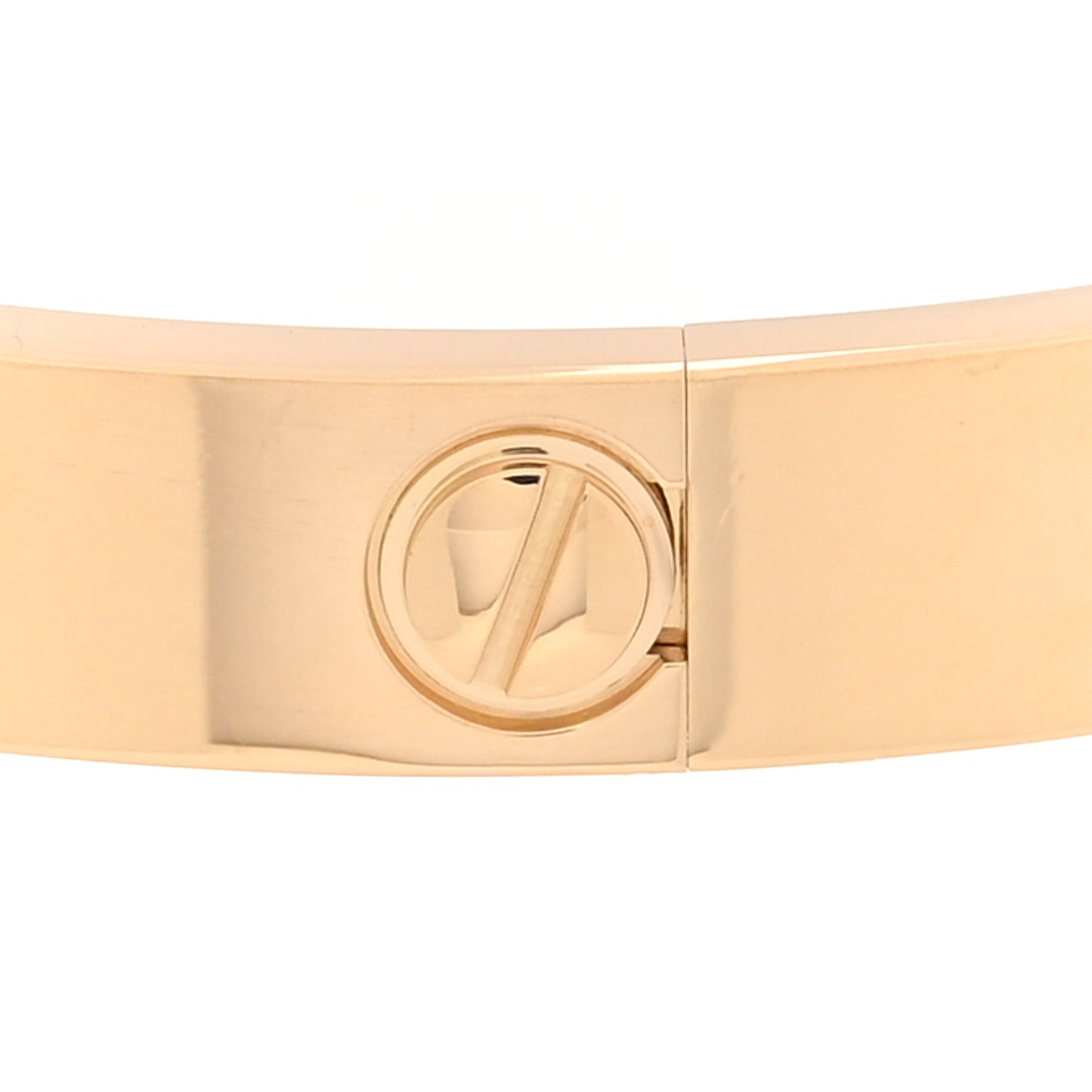 18K Yellow Gold LOVE Bracelet 17