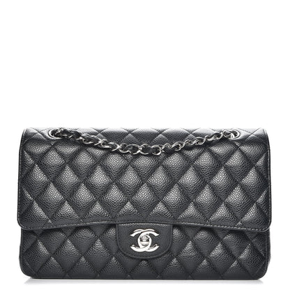 Chanel Caviar Quilted Medium Double Flap Black 1 of 7