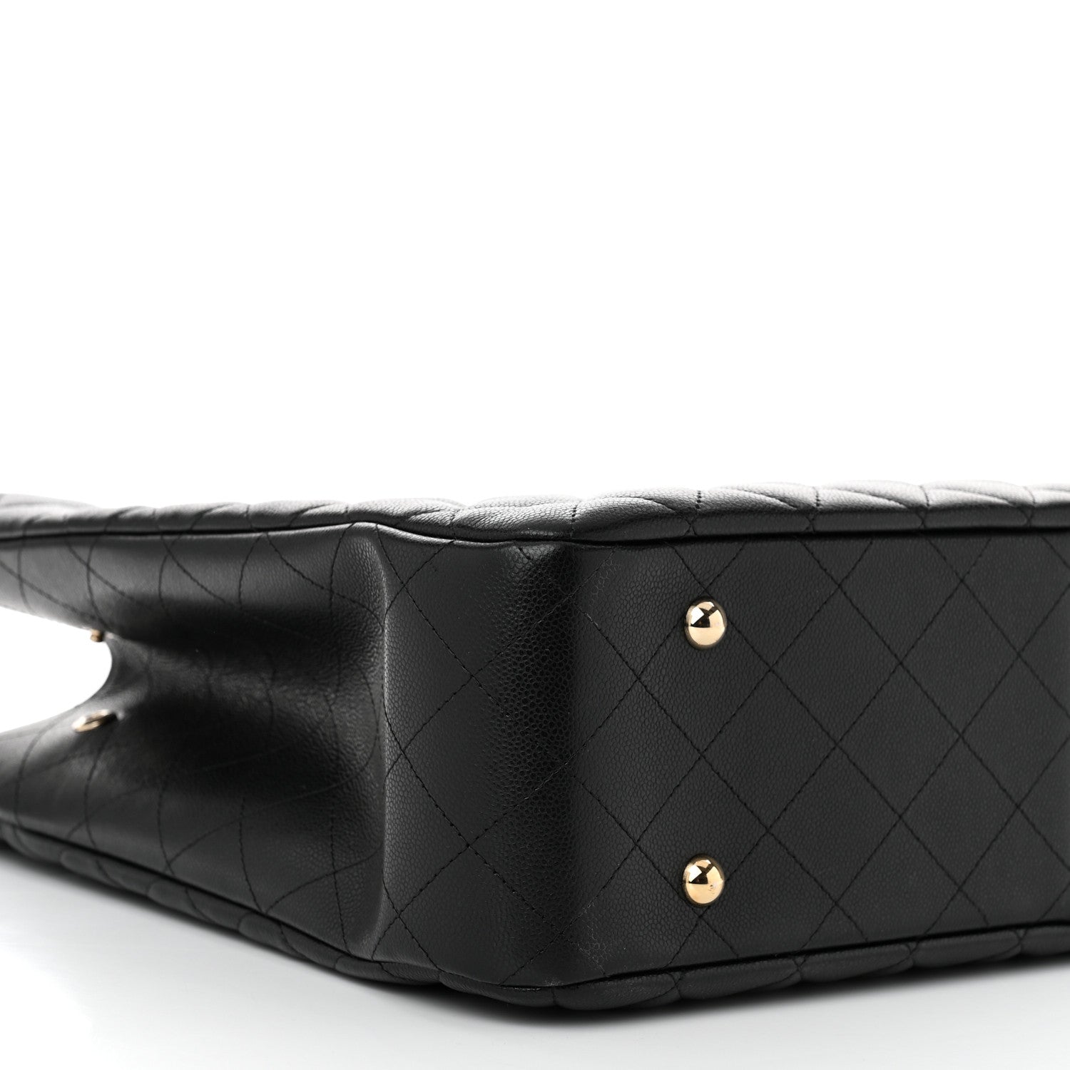 Chanel Caviar Quilted Large Shopping Black 9 of 10