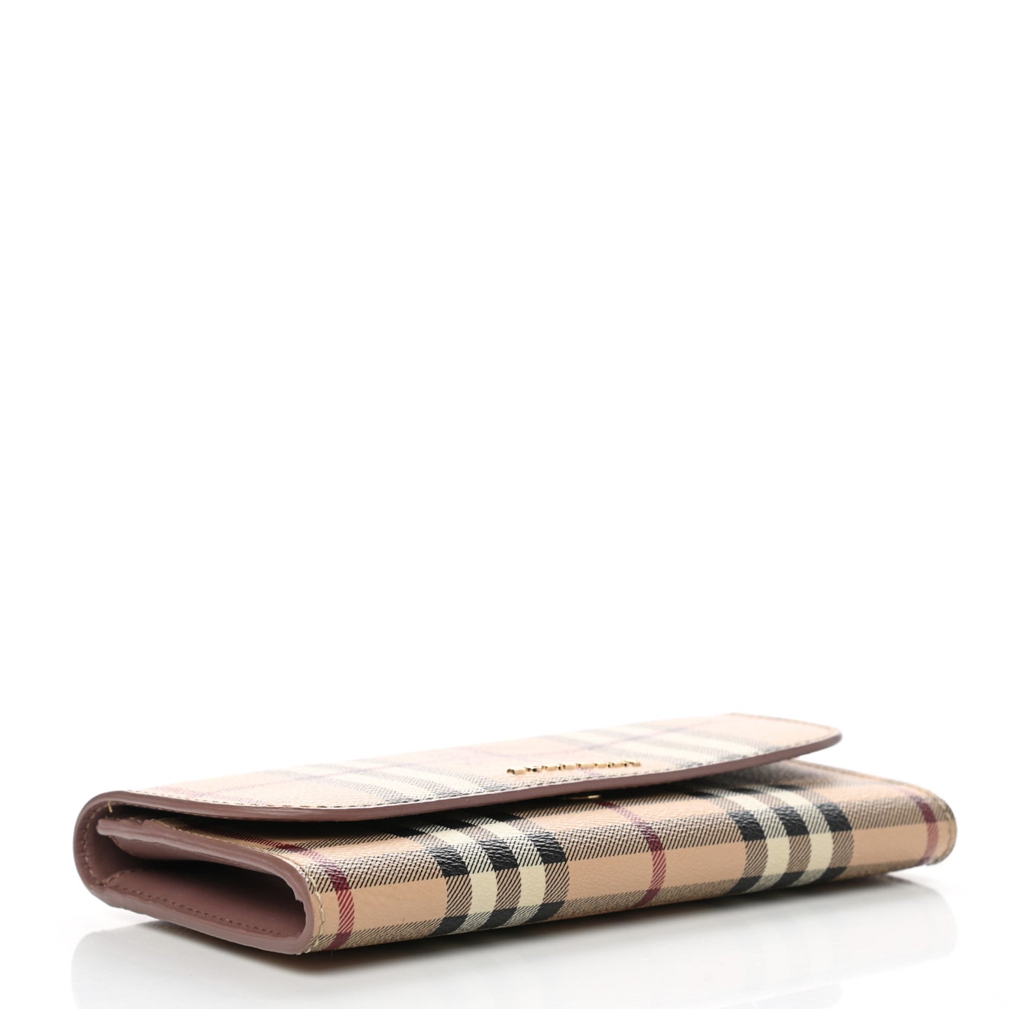 Haymarket Check Halton Wallet Dark Sand