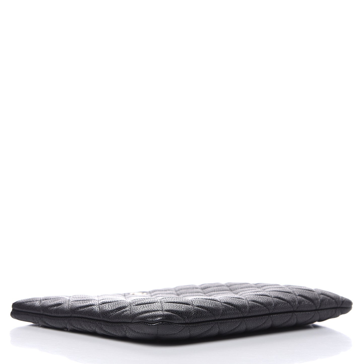 Caviar Quilted Medium Cosmetic Case Black