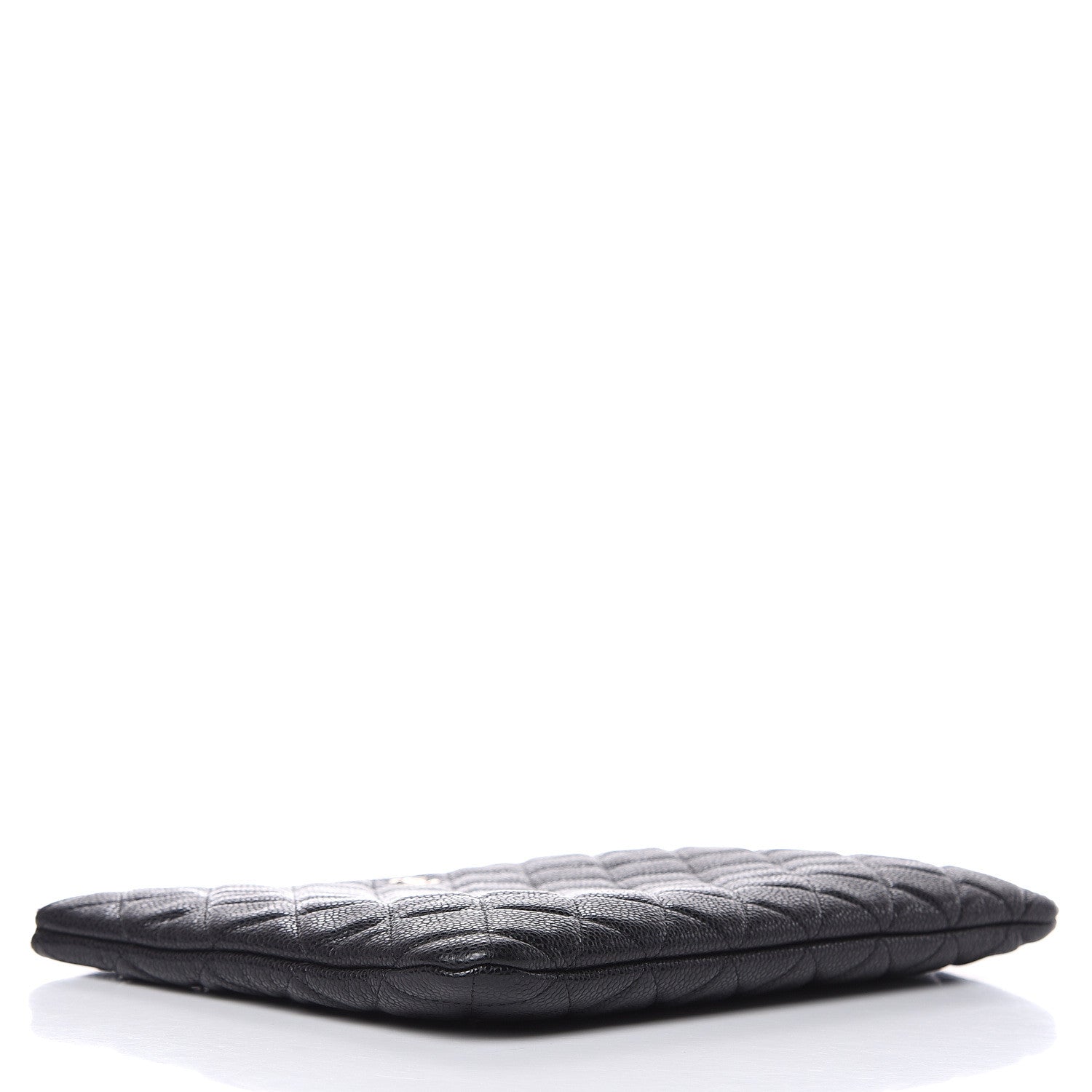 Chanel Caviar Quilted Medium Cosmetic Case Black 4 of 7