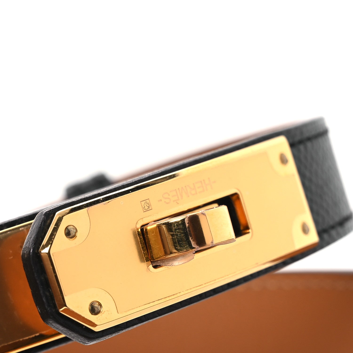 Hermes Epsom Kelly Belt Black 4 of 4