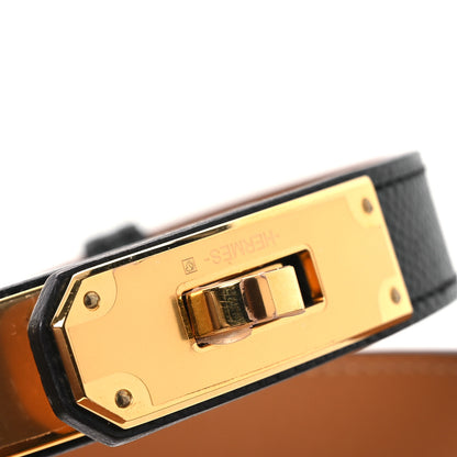 Hermes Epsom Kelly Belt Black 4 of 4