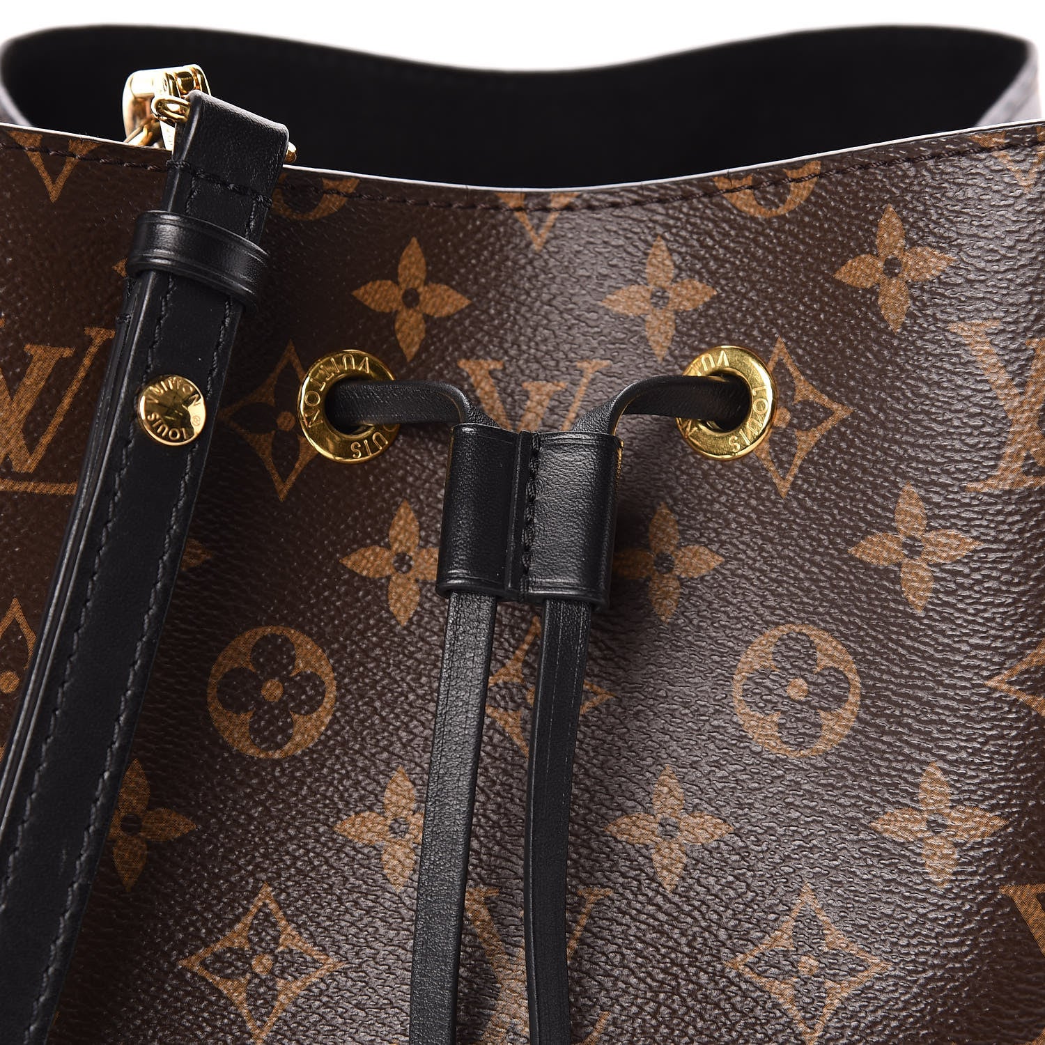 Louis Vuitton Monogram Neonoe MM Black 10 of 10