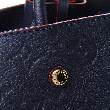 Louis Vuitton Empreinte Montaigne BB Marine Rouge 4 of 4