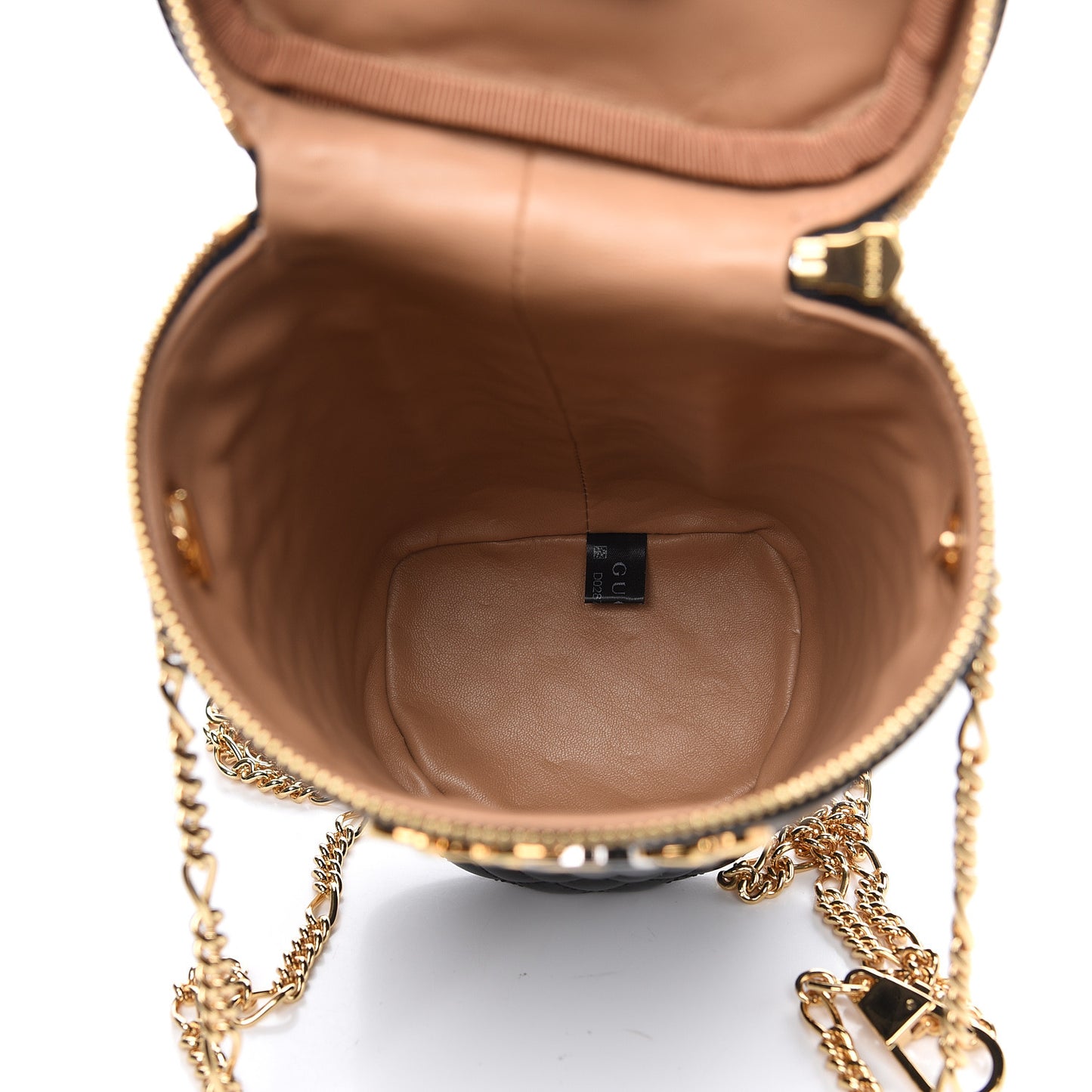 Calfskin Trapuntata Zumi Belt Bag Black