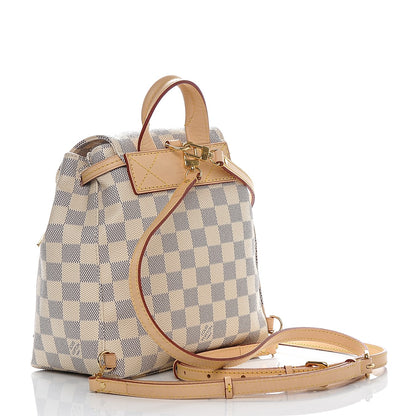 Louis Vuitton Damier Azur Sperone BB Backpack 3 of 7
