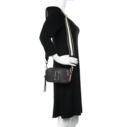 Marc Jacobs Saffiano Small Snapshot Camera Bag Black Multicolor 2 of 16