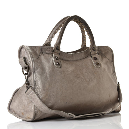 Balenciaga Chevre Classic Hardware City Greige 2 of 9