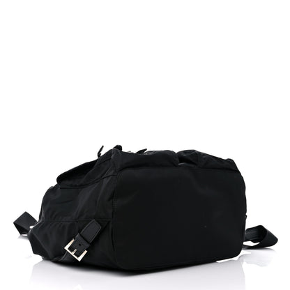 Prada Tessuto Nylon Saffiano Medium Backpack Black 3 of 11