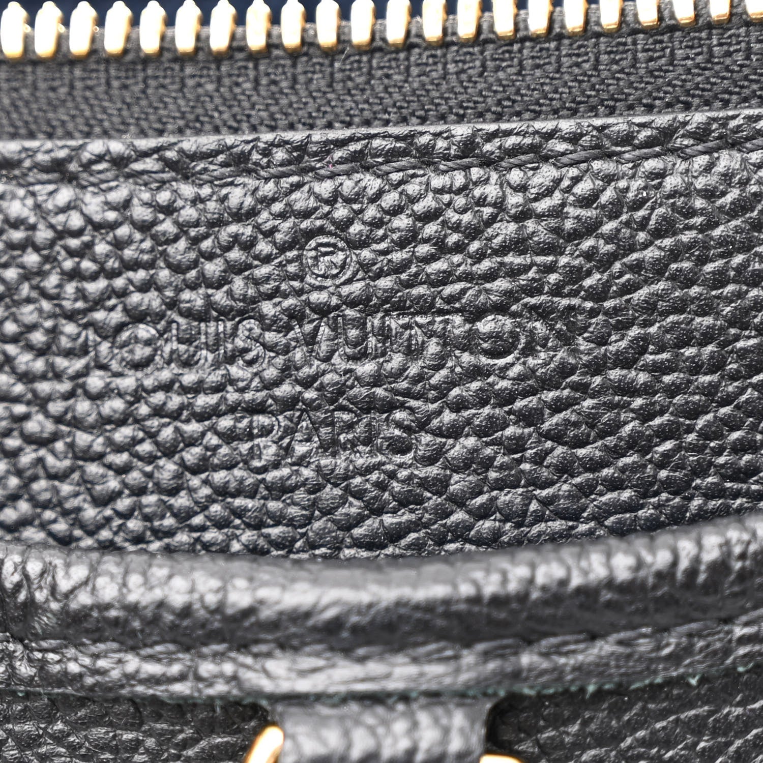 Louis Vuitton Empreinte Monogram Giant Trianon PM Black 6 of 9