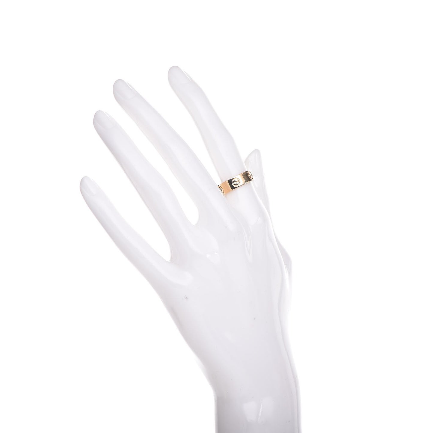 18K Yellow Gold 5.5mm LOVE Ring 50 5.25
