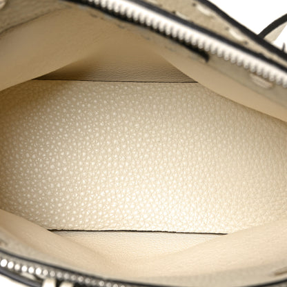 Fendi Cuoio Romano Selleria Sintetica Tape Stitch Mini By The Way Boston Bag White 4 of 8