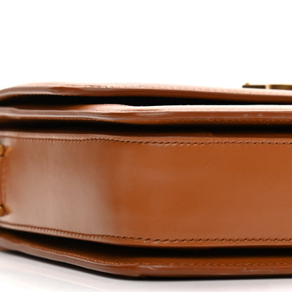 Saint Laurent Box Calfskin Monogram Medium Solferino Satchel Camel 8 of 10