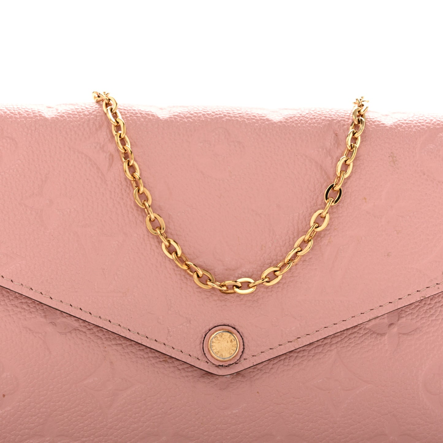 Empreinte Pochette Felicie Chain Wallet Rose Poudre