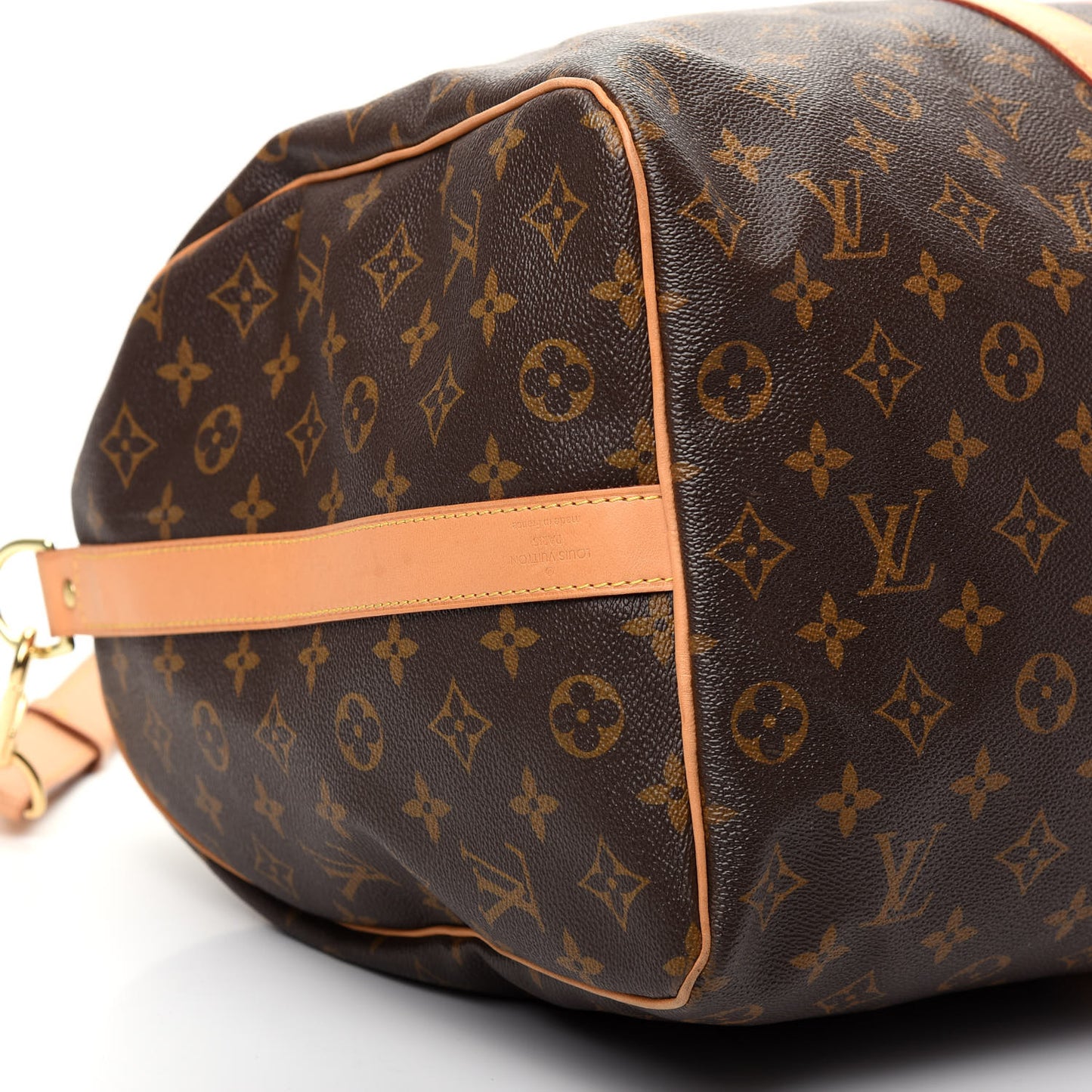 Monogram My LV Heritage Keepall Bandouliere 50 Fuchsia Orange