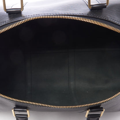 Louis Vuitton Epi Keepall 50 Black 6 of 8