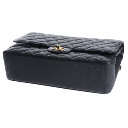 Chanel Caviar Quilted Maxi Double Flap Black 5 of 10