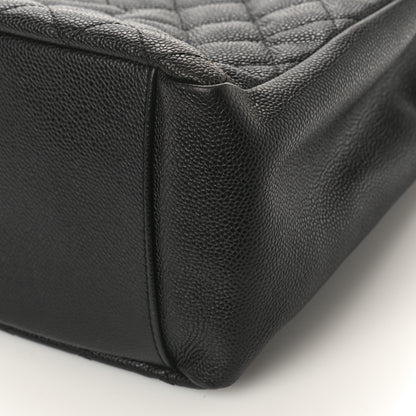 Chanel Caviar Quilted Grand Shopping Tote GST Black 10 of 10