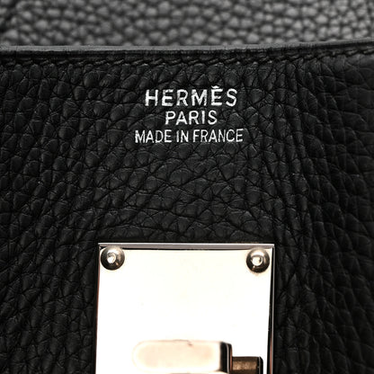 Hermes Taurillon Clemence JPG Birkin 42 Black 6 of 10