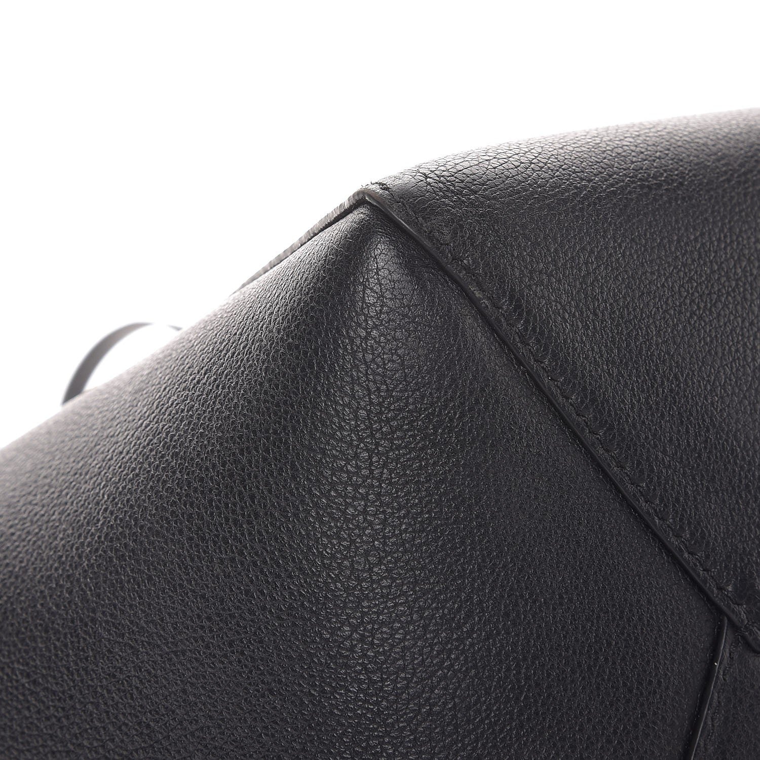 Louis Vuitton Calfskin Lockme Cabas Black 8 of 14