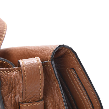 Chloe Calfskin Mini Marcie Round Crossbody Bag Tan 14 of 15