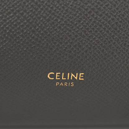 Celine Grained Calfskin Micro Belt Bag Grey 6 of 10