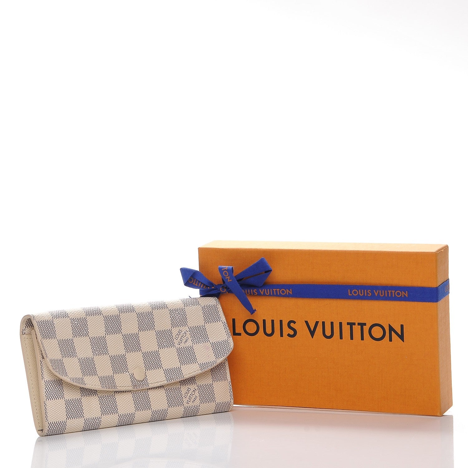 Louis Vuitton Damier Azur Emilie Wallet 11 of 11
