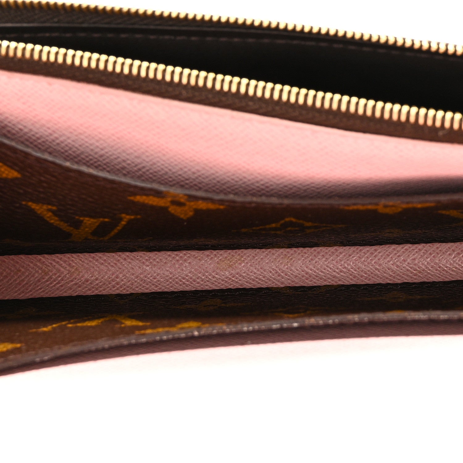 Louis Vuitton Monogram Emilie Wallet Rose Ballerine 5 of 7