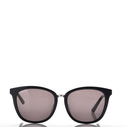 Gucci Round GG 0073/S Sunglasses Black 2 of 9