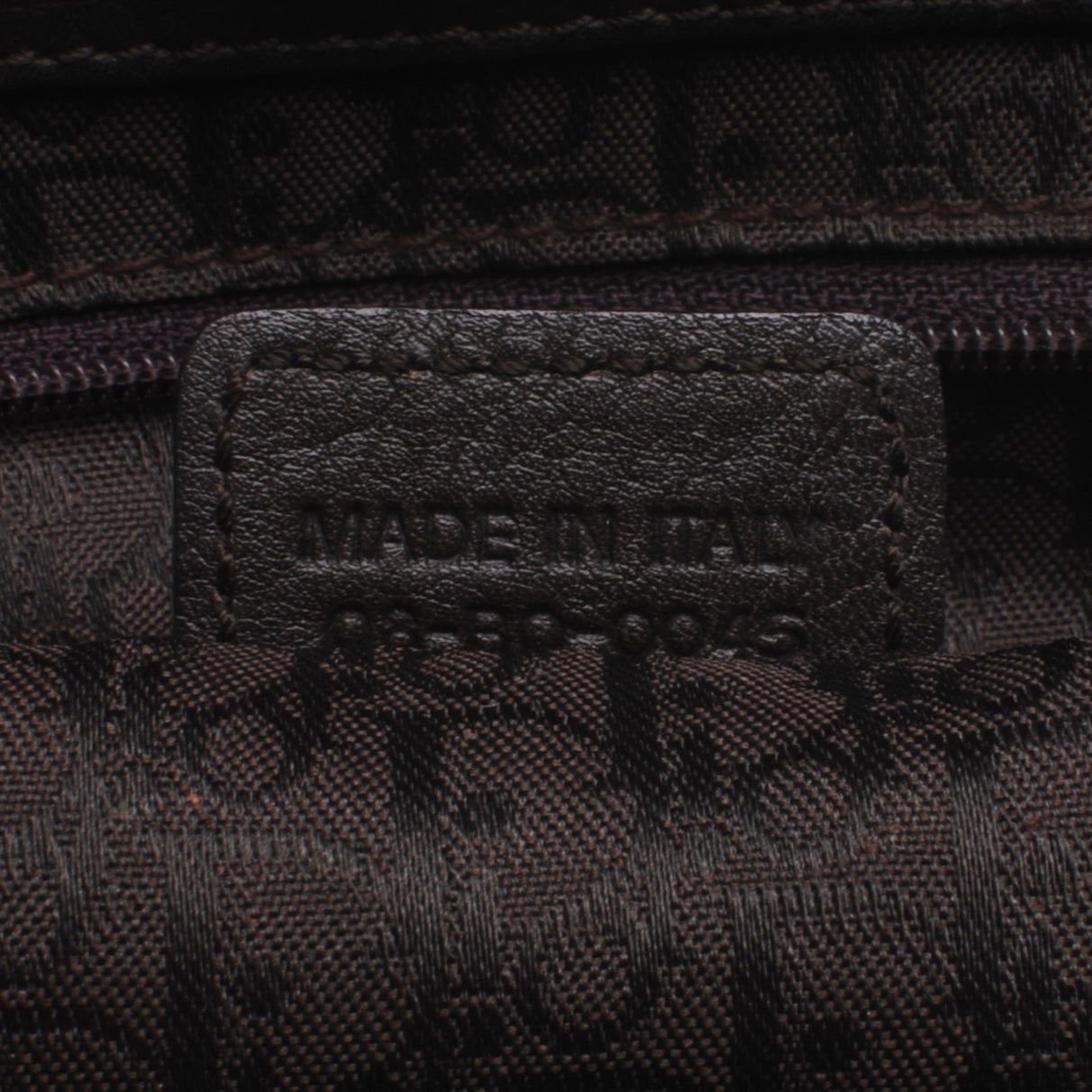 Christian Dior Leather Cannage Stitched Tote Dark Brown 7 of 7