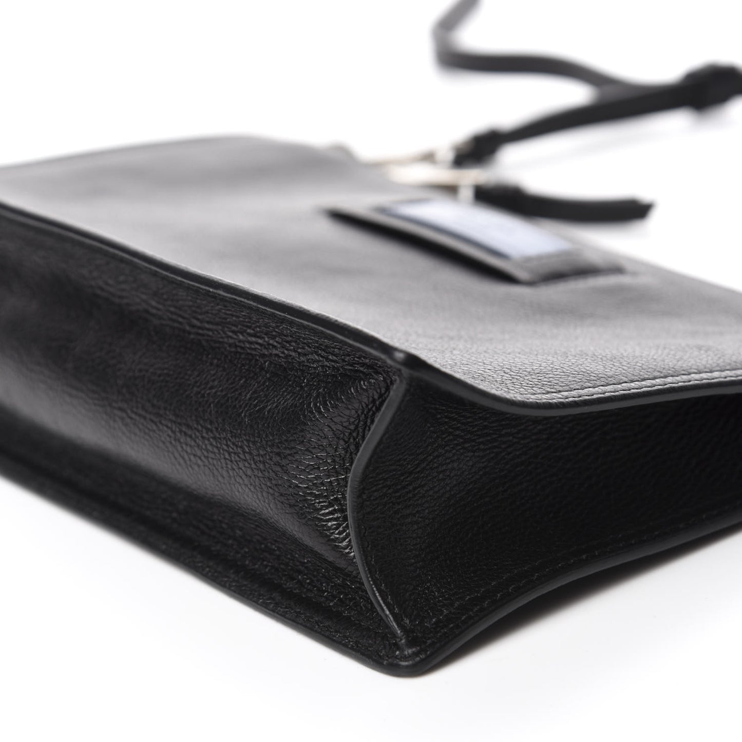 Glace Calf Etiquette Clutch Black