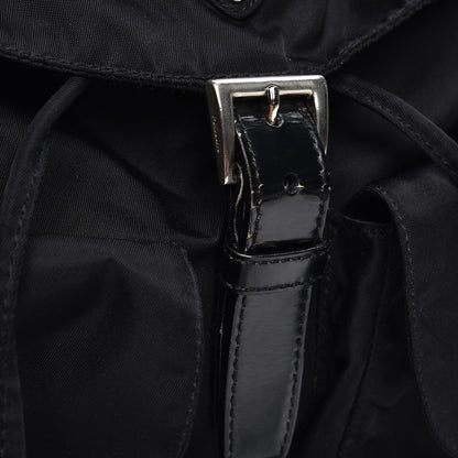 Prada Nylon Vela Medium Backpack Black 11 of 12