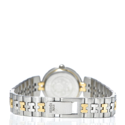 Hermes Stainless Steel 25mm Profile Quartz Watch Gold 4 of 7