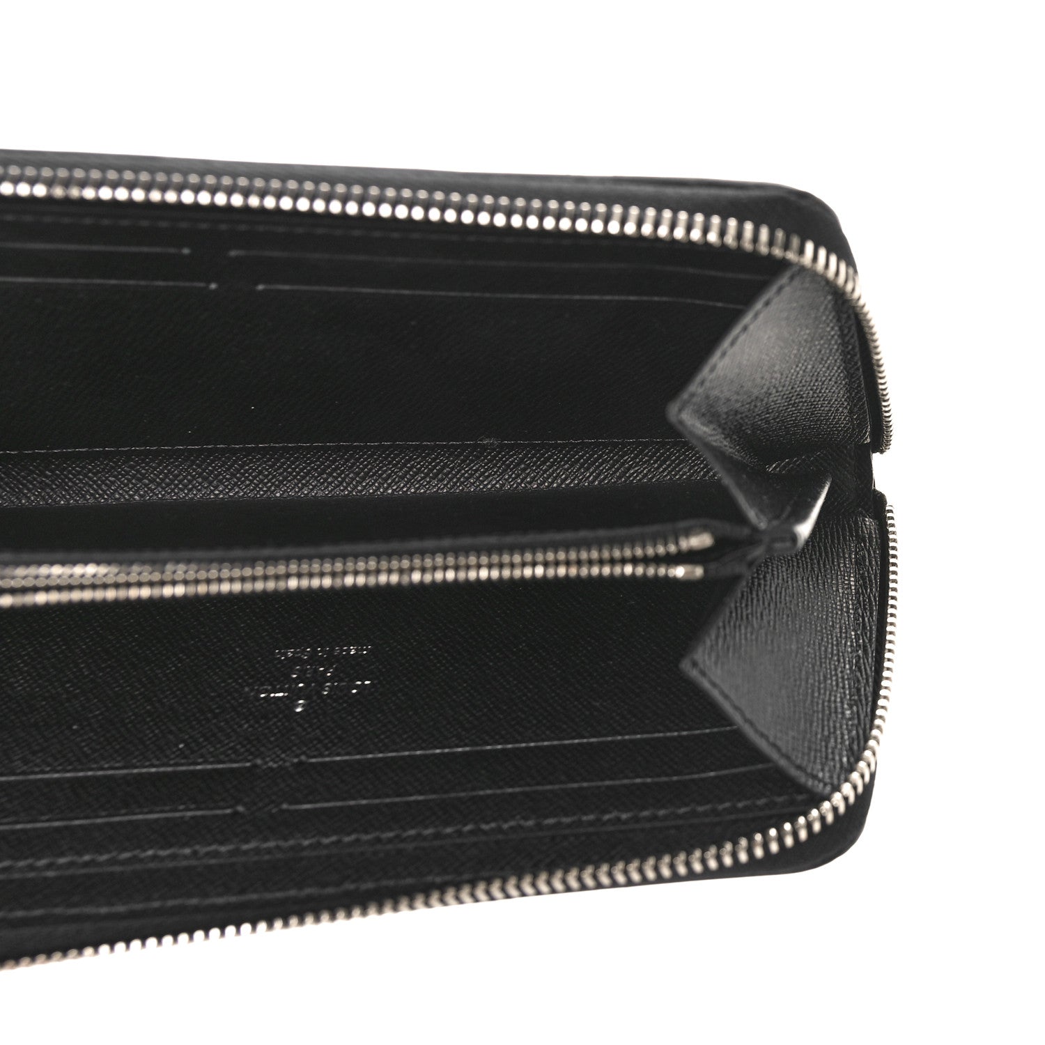 Louis Vuitton Epi Clemence Wallet Black 5 of 8