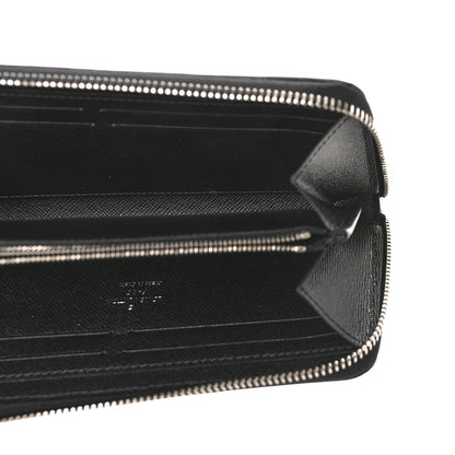 Louis Vuitton Epi Clemence Wallet Black 5 of 8