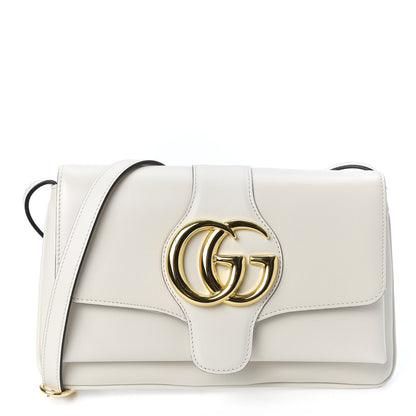 Gucci Calfskin Small Arli Flap Shoulder Bag Mystic White 1 of 9